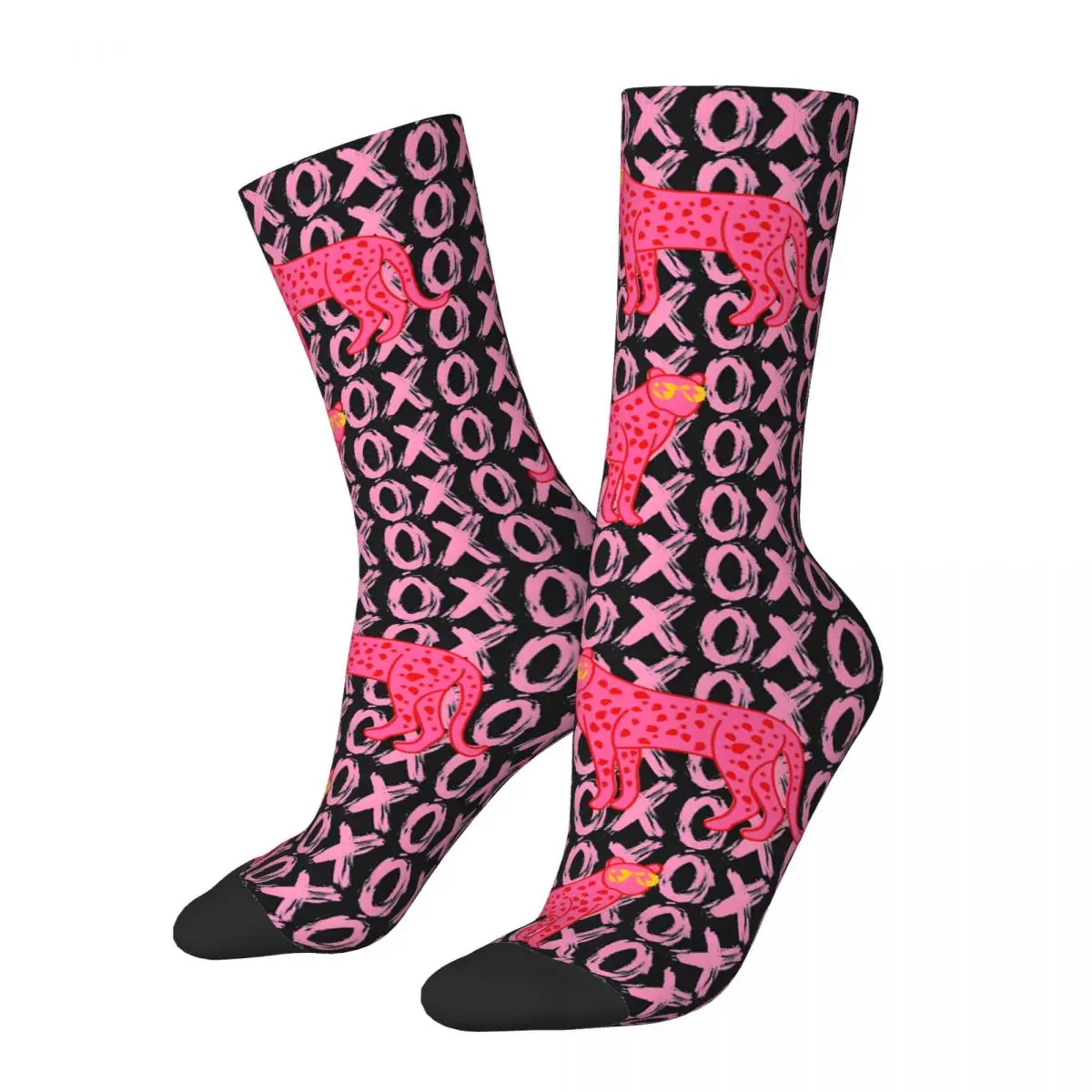 Cheetah Xoxo Men Women Socks Outdoor Novelty Spring Summer Autumn Winter Stockings Gift