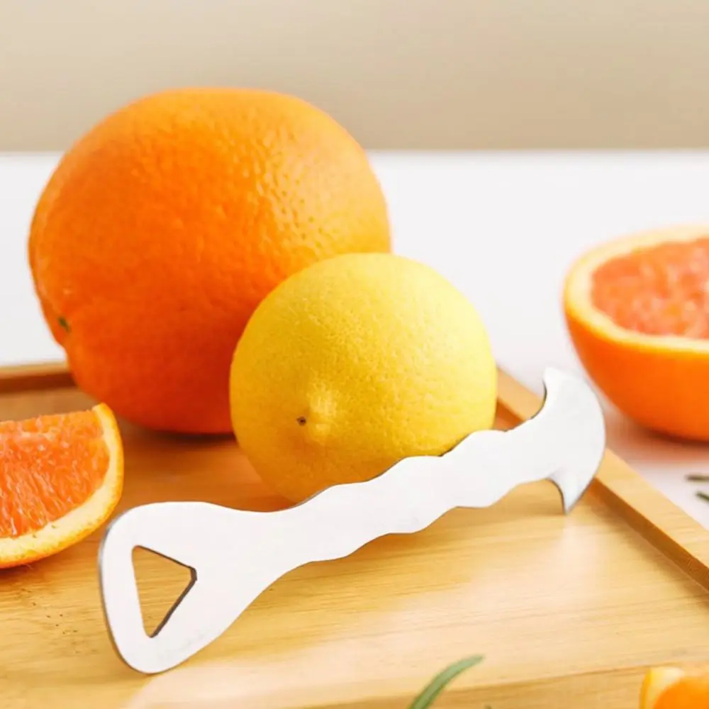 

304 Stainless Steel Citrus Peeler Corrosion-resistant Professional Orange Peeler Rustproof Pomelo Peel Remover Lemon