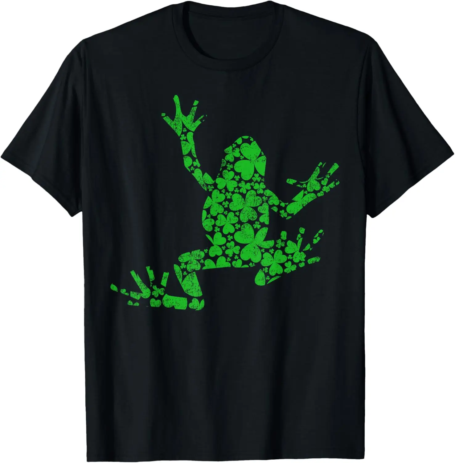 Tree Frog Lover Lustiges Kleeblatt-Baumfrosch-T-Shirt zum St. Patrick's Day
