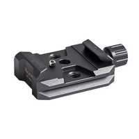 XILETU QR-40S Quick Release QR Plate Clamp for DJI RS2/RSC2/RS3 Aluminum Alloy with 3/8-inch & 1/4-inch Scre w Hole