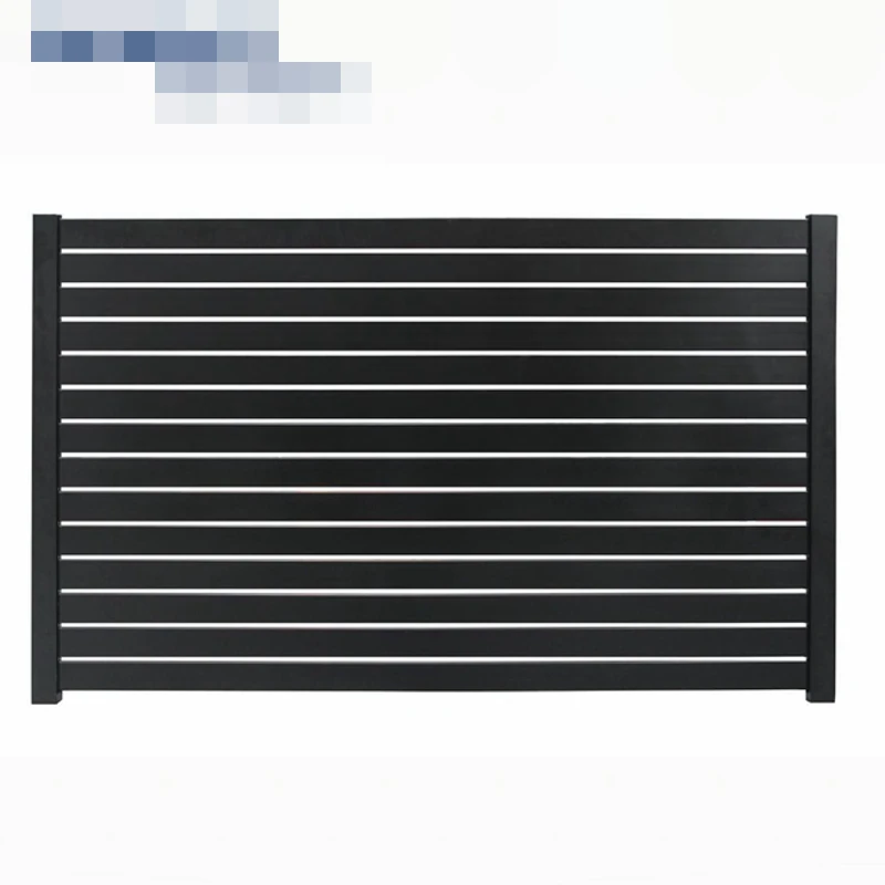 Clôture de jardin ou clôture en aluminium, prix d'usine, écran de clôture de prix extérieur, offre s