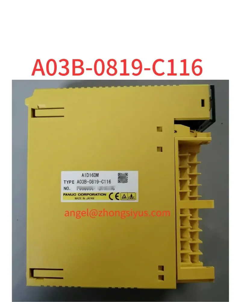 

Used A03B-0819-C116 I O module