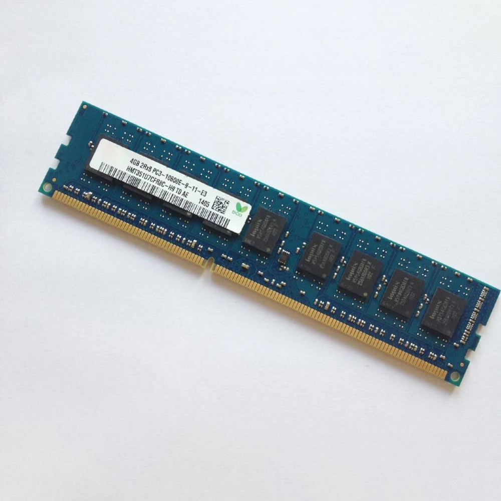 1Pcs Z400 Z420 Z600 Z800 4G 2Rx8 UDIMM ECC Server Memory 4GB DDR3 1333
