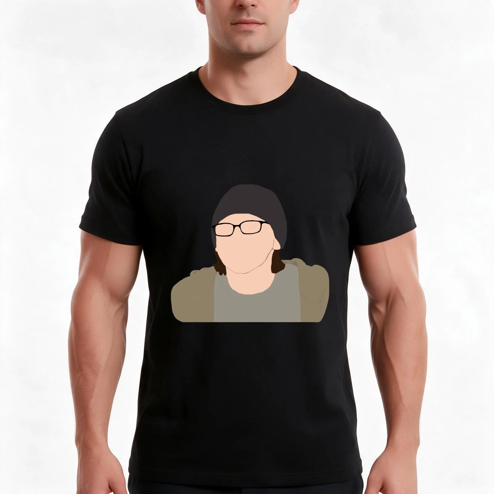 Skins UK - Sid Jenkins T-Shirt Summer Casual Cotton Tee Oversized Streetwear Tops Vintage Graphic Print Unisex Men Women
