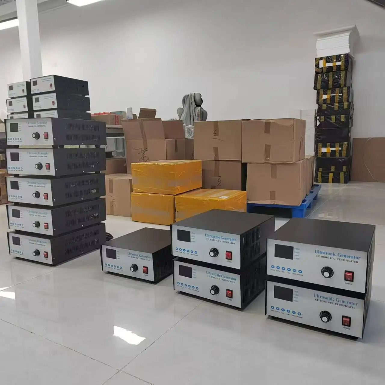25Khz 500w Digital Dual Display Ultrasonic Generator for Engine Parts Cleaning Machine