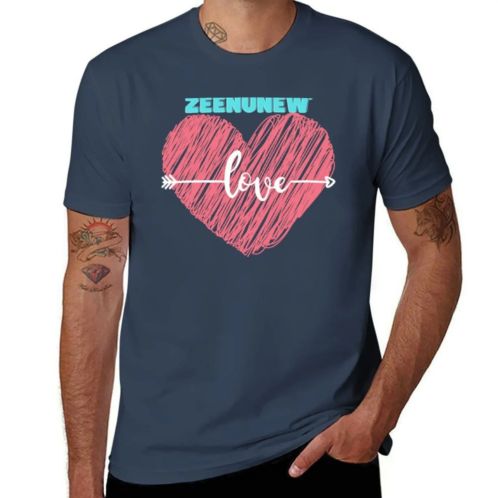 

Zeenunew T-Shirt Casual Graphic Print Tee