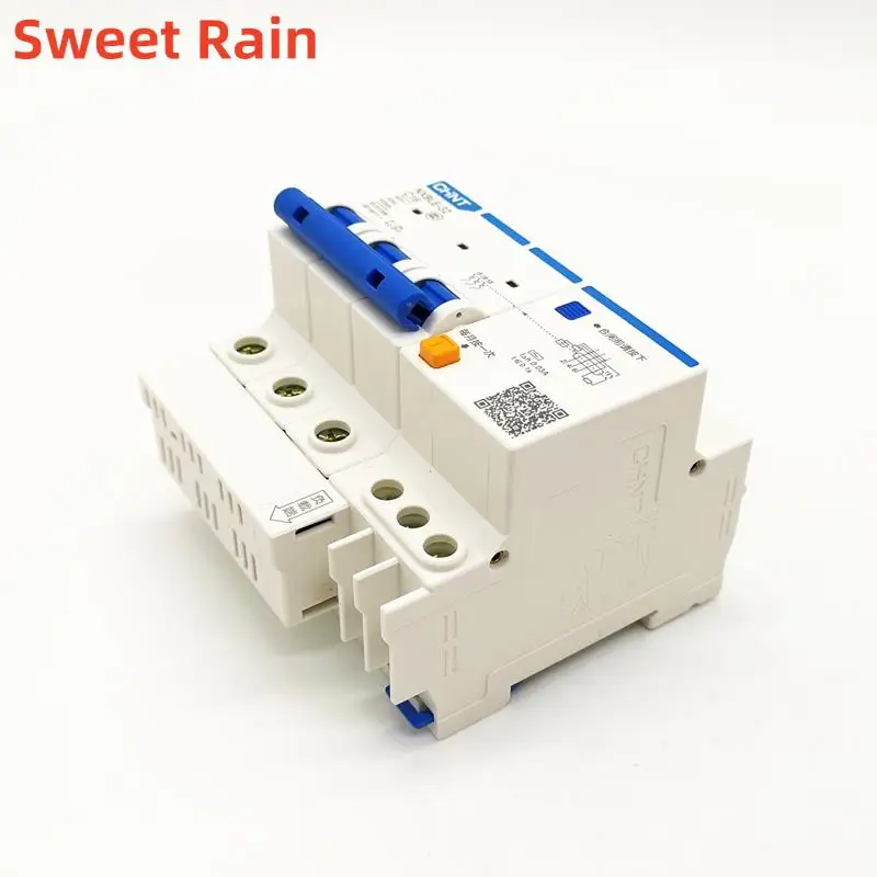 New CHINT Residual Current Circuit Breaker NXBLE-32  3P 30mA   C6A 10A 16A 20A 25A 32A Circuit breaker Replace DZ47LE-32 3P RCBO