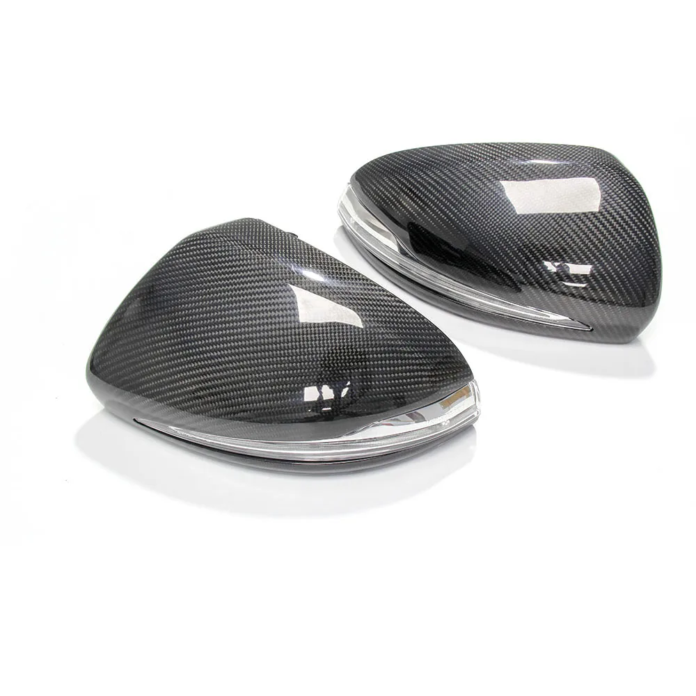 

Real Carbon Mirrors Replacement for Mercedes Benz W205 W213 W222 C300 E350 S-Class CLS Carbon Fiber Mirror Covers