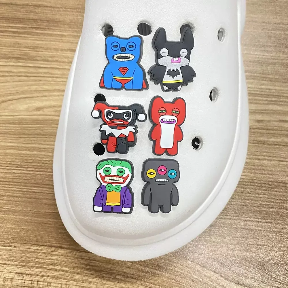 12/50 Stück Fuggler Monster Schuh Charms Cartoon Zähne Monster Schuhe Dekoration Zubehör Schnalle DIY Clogs Sandale Armband – Detail 4