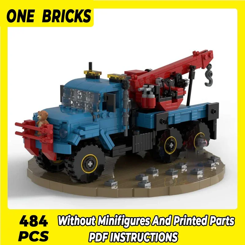 

City Off-Road Car Model Moc Building Bricks All Terrain Tractor Technology Modular Blocks Gifts Christmas Toys DIY Sets Assembly