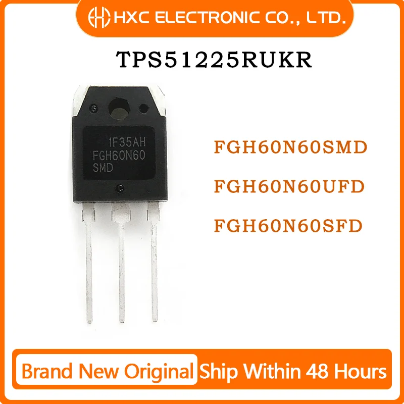 

5PCS FGH60N60SMD FGH60N60UFD FGH60N60SFD FGH60N60 60N60 TO-247 New Original Chip IC