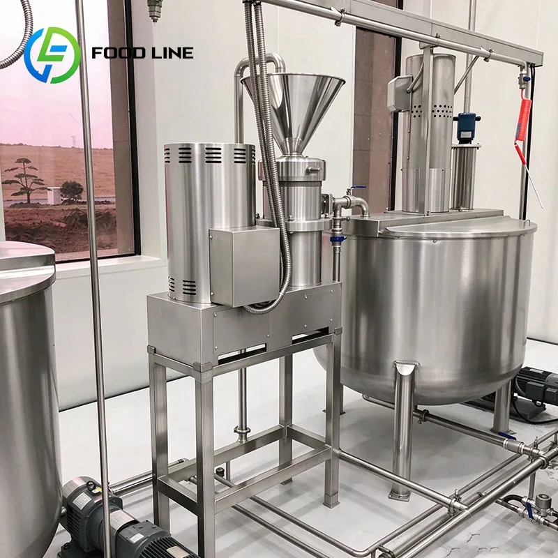 Colloid Mill Paste Grinder Nut Butter Machine Almond Butter Cashew Paste Sesame Sauce Customized