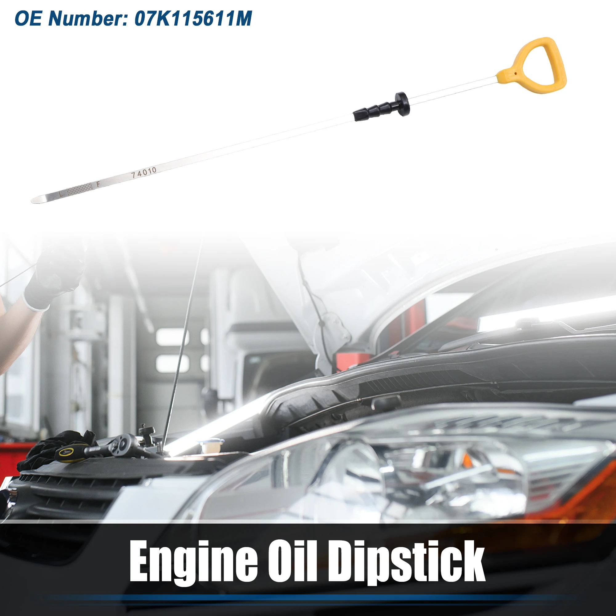 

UXCELL Engine Oil Level Indicator Dipstick for Toyota Celica 1986-1999 for Toyota Camry 1987-1991 No.15301-74010