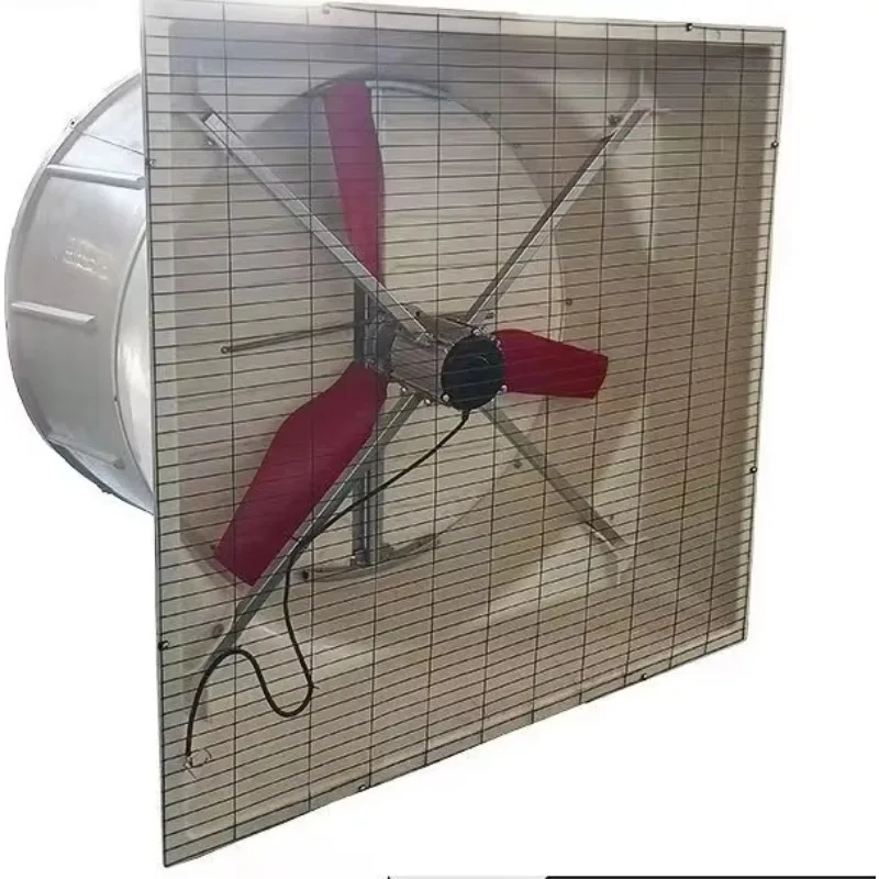 50 Inch Industrial Ventilation Fan Butterfly Cone Fan Large Air Volume Exhaust Blower for Poultry and Livestock Farms