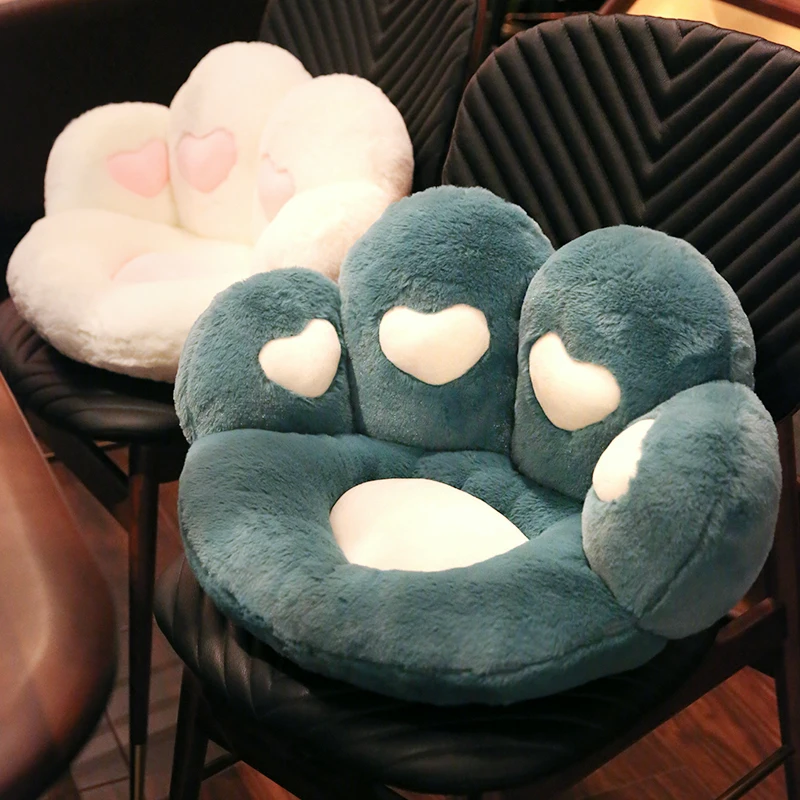 Cute Large Cat Paw Plush Cushion - Soft Stuffed Pillow Gift