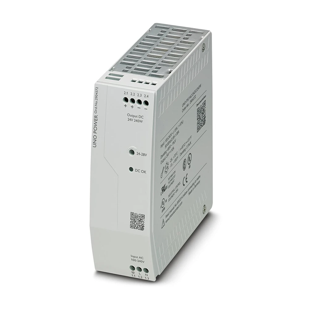 

Блок питания для Phoenix UNO-PS/1AC/24DC/240W 2904372