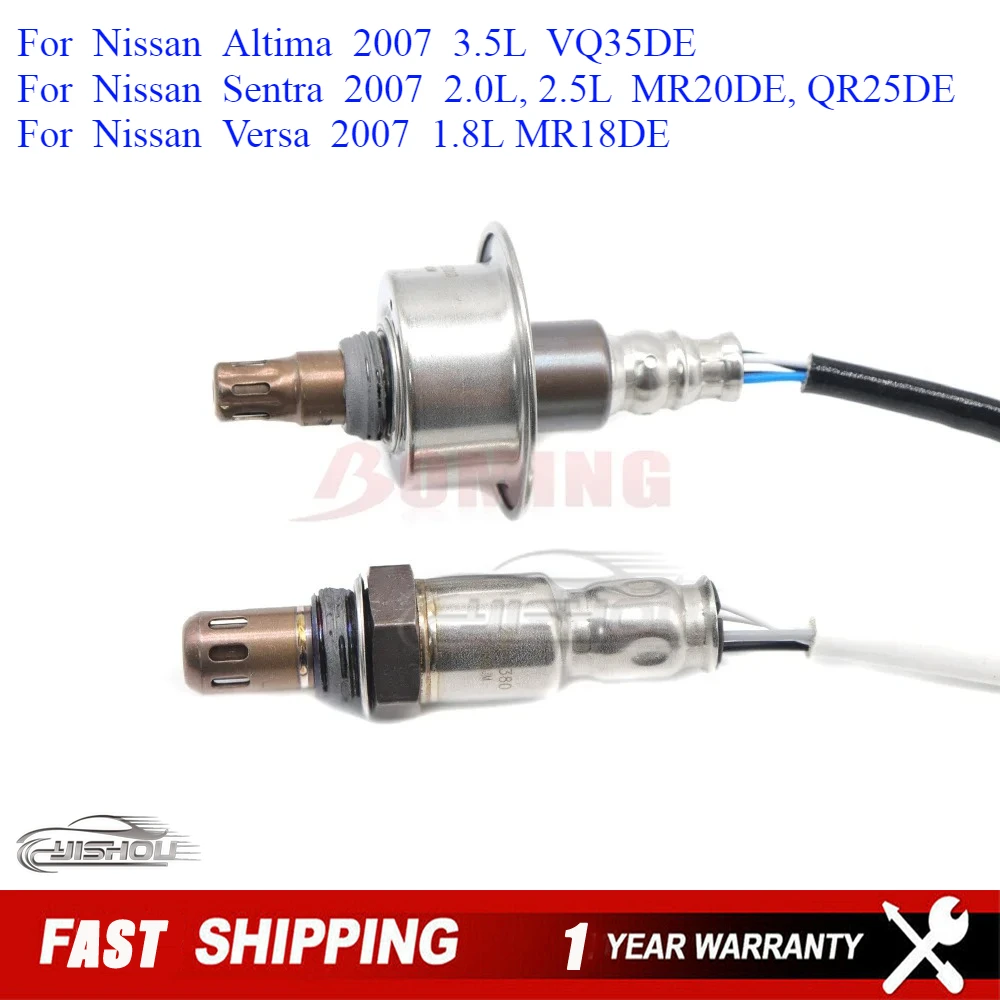 

234-9070 234-4380 Upstream & Downsteam Air Fuel Ratio Lambda Oxygen Sensor for Nissan Altima Sentra Versa 2007 2349070 2344380