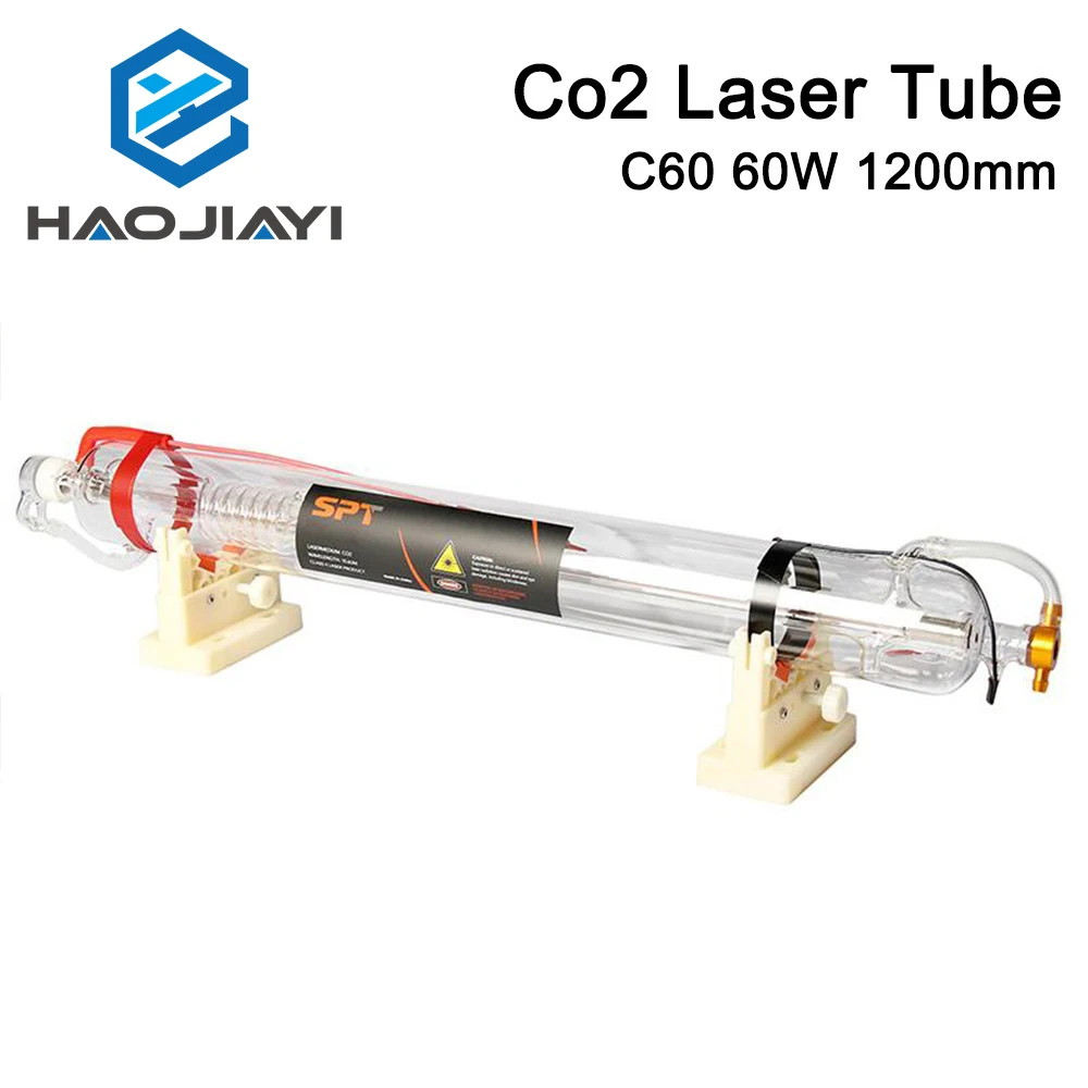 

HAOJIAYI SPT C60 1200MM 60W Co2 Laser Tube for CO2 Laser Engraving Cutting Machine