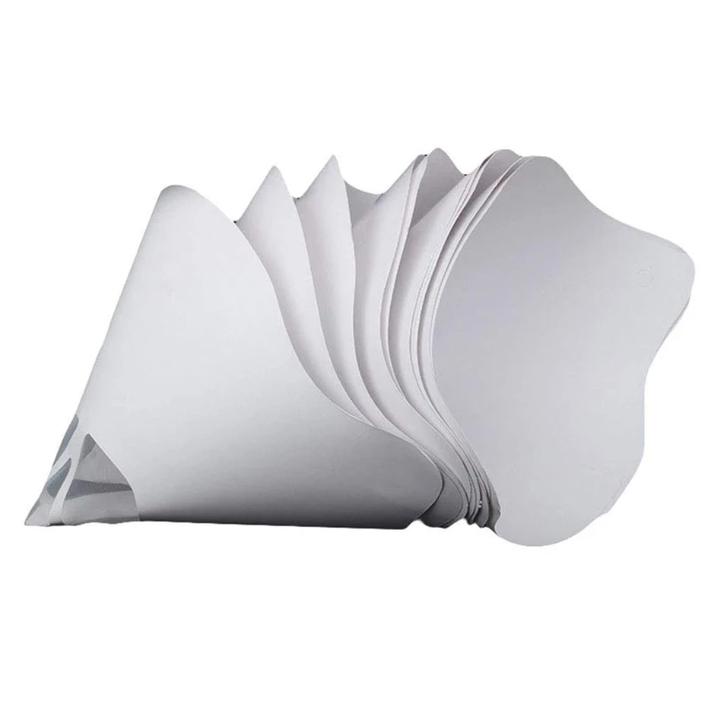 

3D Printer Parts 50/100pcs Thick Photopolymer Resin Paper Filter Funnel Disposable Dropship