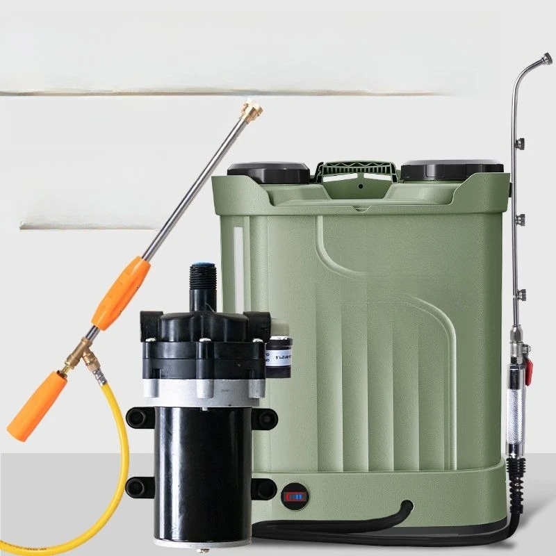 High pressure four cylinder large pump electric sprayer