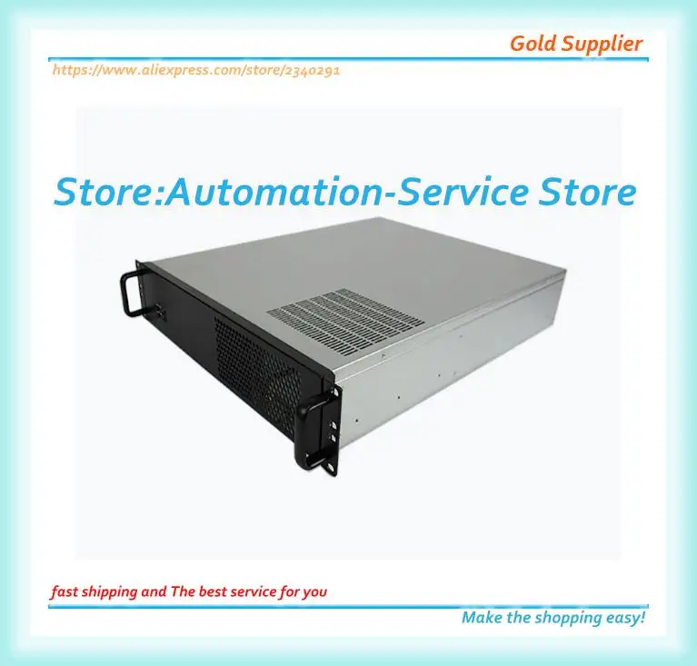 

2U Industrial Control Server Monitoring Equipment NAS Chassis 550 Deep Supports PC Power ATX