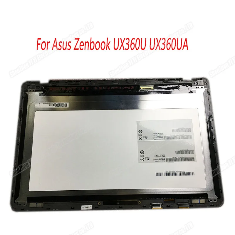 13.3 lcd panel laptop screen For ASUS Zenbook ux360u UX360 UX360UA lcd Touch Digitizer Assembly FHD QHD B133HAN02.7