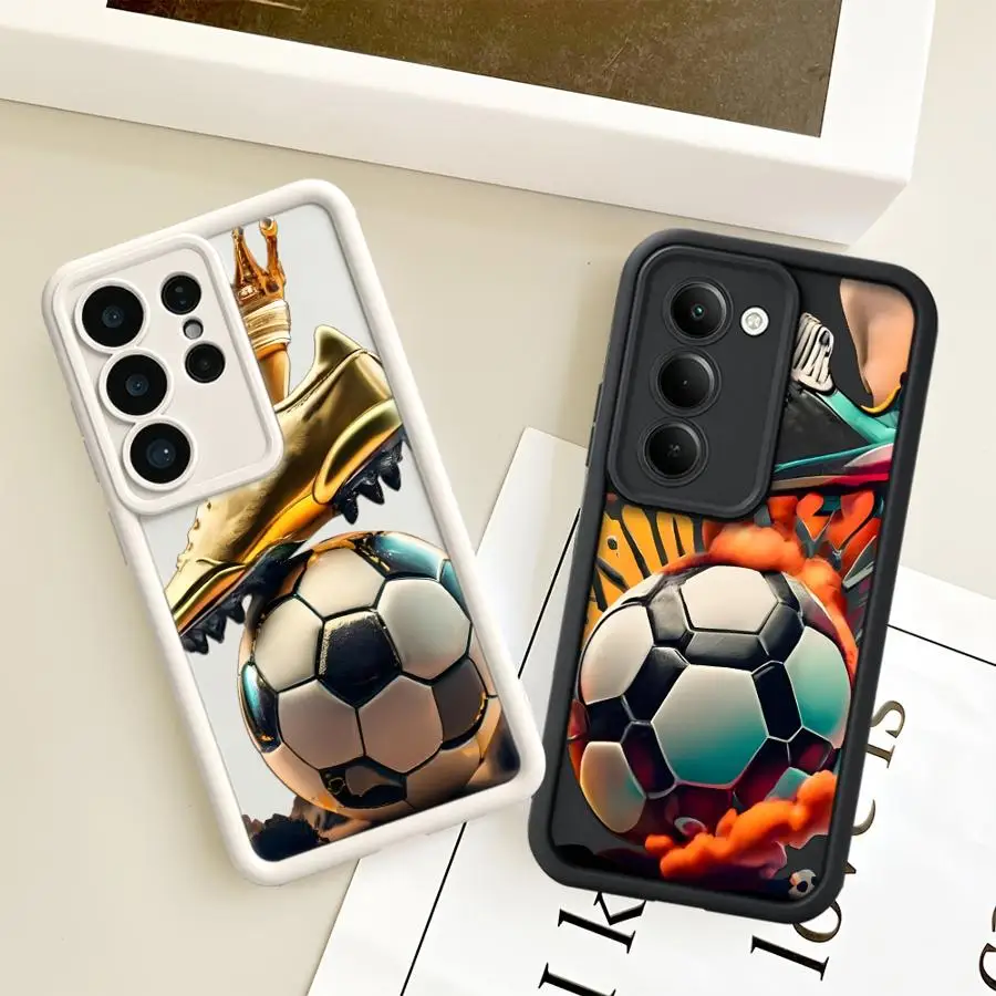 Sneakers Football Phone Cover Case for Samsung Galaxy S26 Ultra S22 S25 Edge S21 S23 FE S20FE S24Ultra S24 Plus view 4