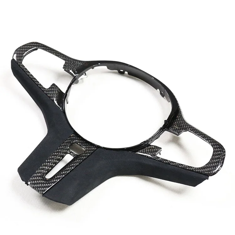 

Автомобильный руль RELI5, подходит для BMW 5 серии G30/38/31 525M M5, стильный замшевый чехол на руль из углеродного волокна, украшение