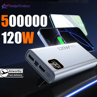 For Xiaomi 50000mAh Power Bank Large Capacity 120W Fast Charge Power Bank Digital Display Battery For iPhone Samsung Huawei New