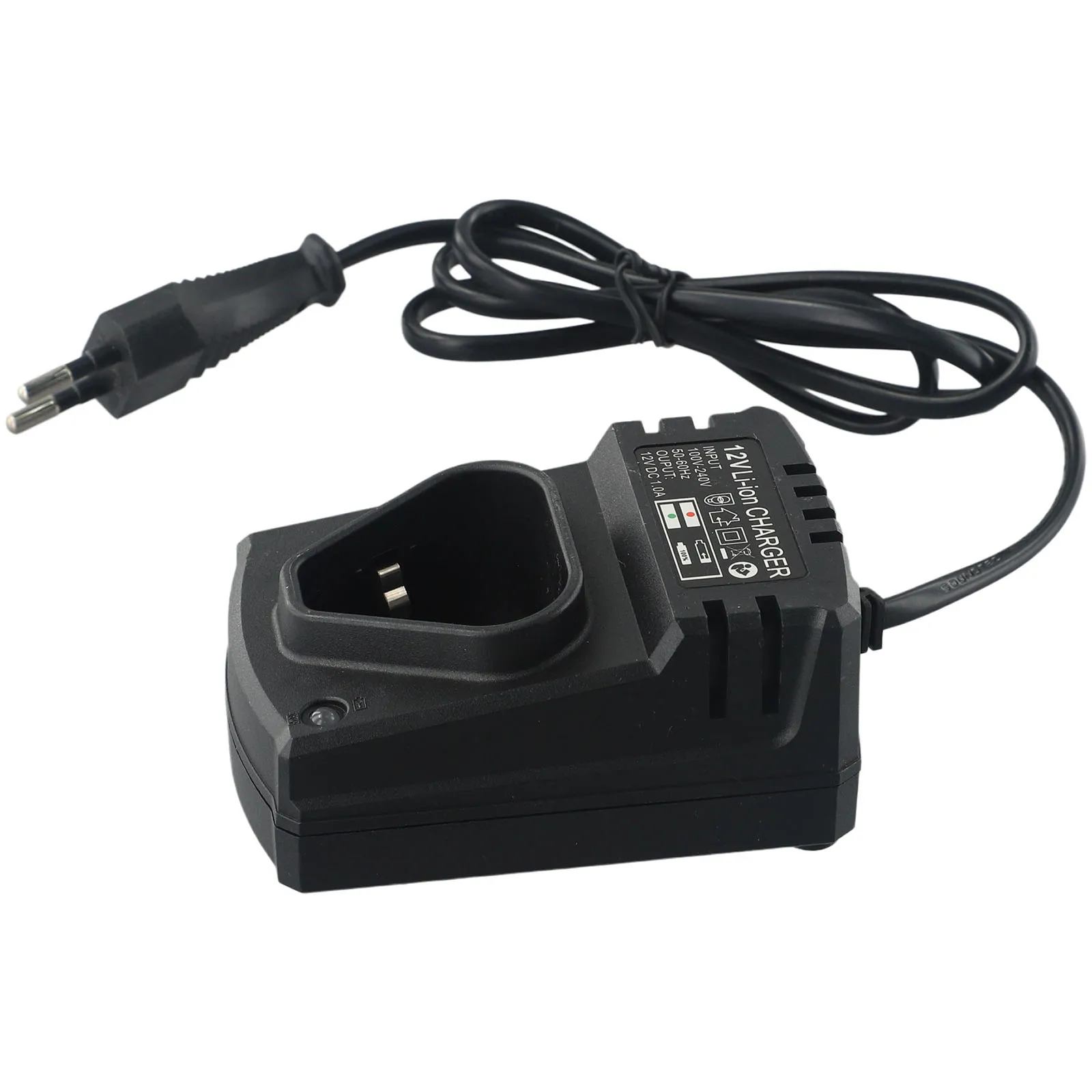 Imagem -02 - Carregador de Broca Elétrico Recarregável Li-ion 12v dc 110240v Suporte Elétrico Broca Bateria Adaptador Power Tool