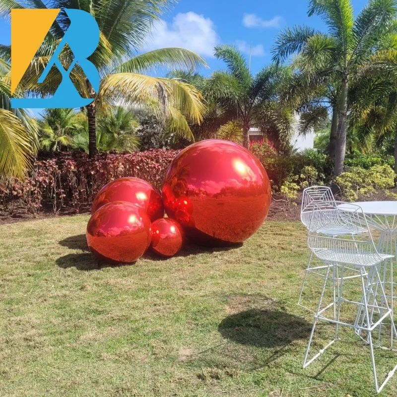 High Quality Shiny Metallic Inflatable Mirror Balls for Party Event Supply Toy