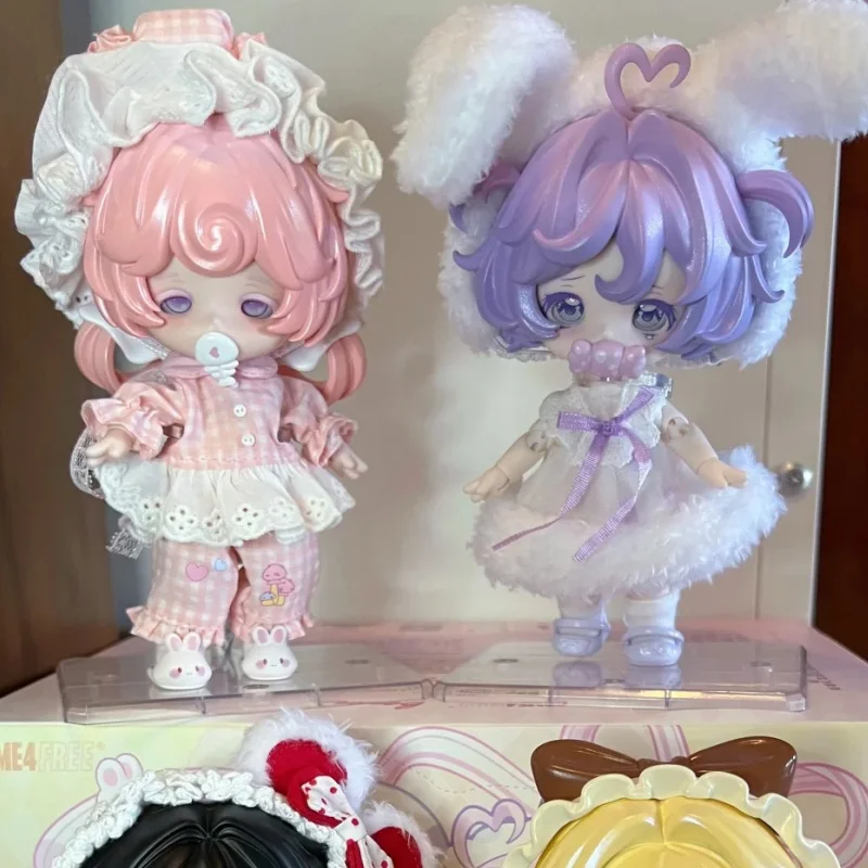 

Подлинная в наличии Come4free молочный торт Dreamland Puff Series слепая коробка милые игрушки куклы настольные украшения подарок на день рождения для девочек