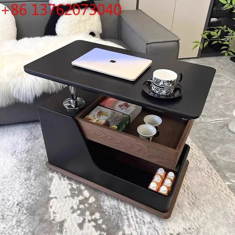 2026 lifting slate living room side table, movable sofa side table, bedside table