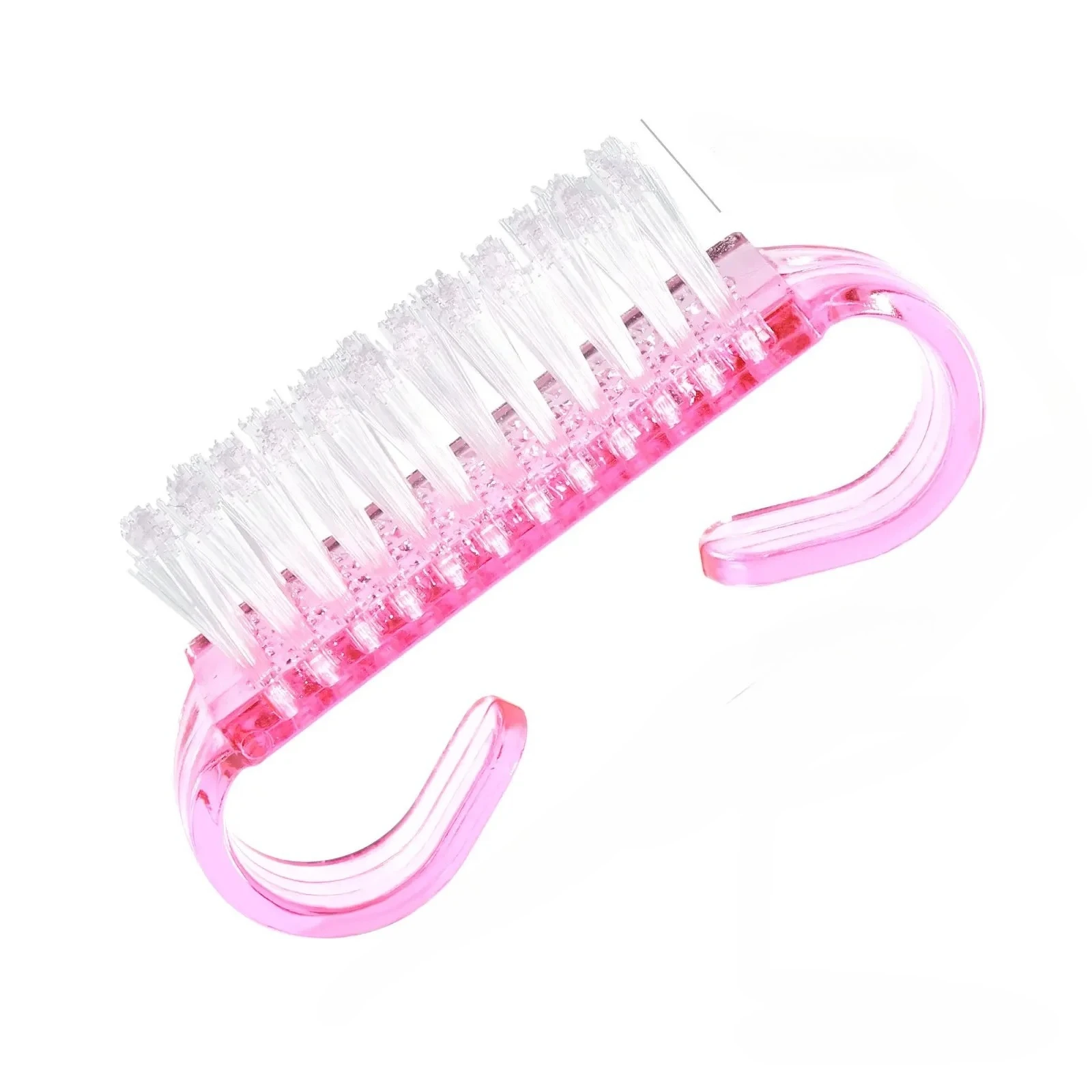 1/5/20 Pcs Acrylic Color Manicure Pink Art Soft Remove Pedicure Nail Brush Dust Plastic Cleaning Nail Brushes File Tools Set