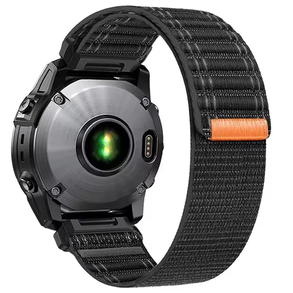 ل Garmin fenix 8 E حزام ساعة من النايلون ل fenix7 7X 6 6X Pro إندورو 3 غريزة Mk3i EPIX Gen2 970 965 22 مللي متر 26 مللي متر QuickFit العصابات