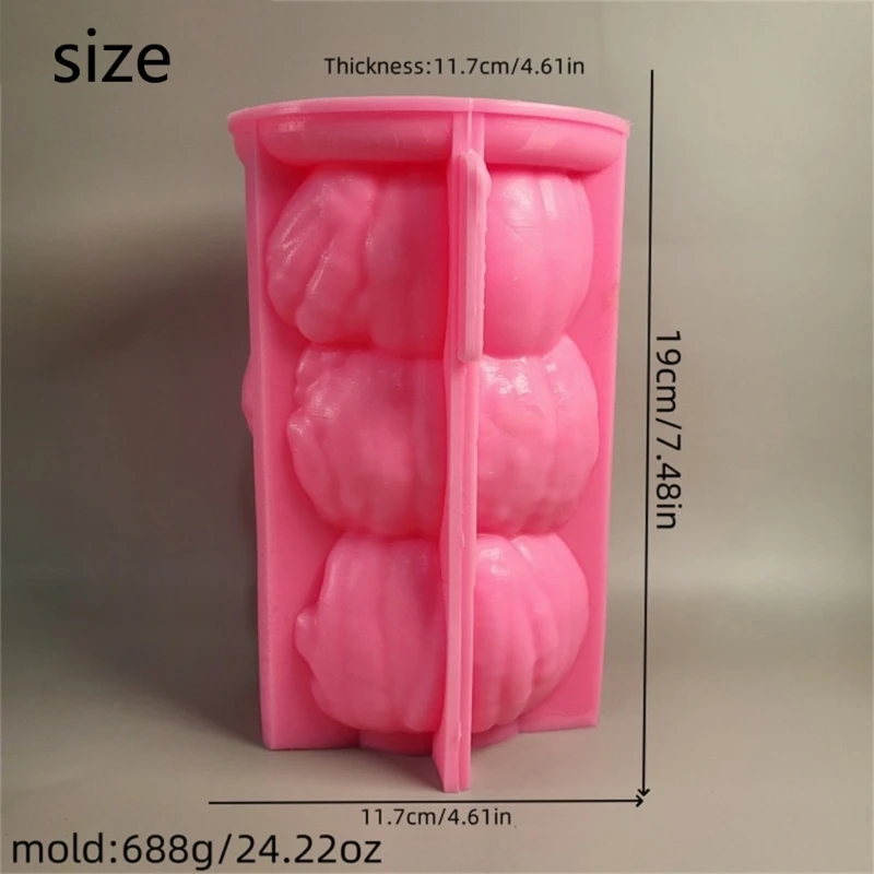 Flower Pots Molds Halloween Holder Molds Plaster Molds Silicone Moulds DXAF