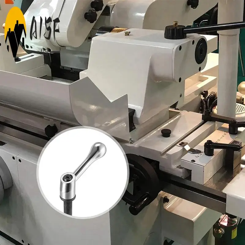 

A15F-M12 X 40Mm Handle Adjustable Clamp Lever Threaded Button Ratchet Male Threaded Stud Knob Lock