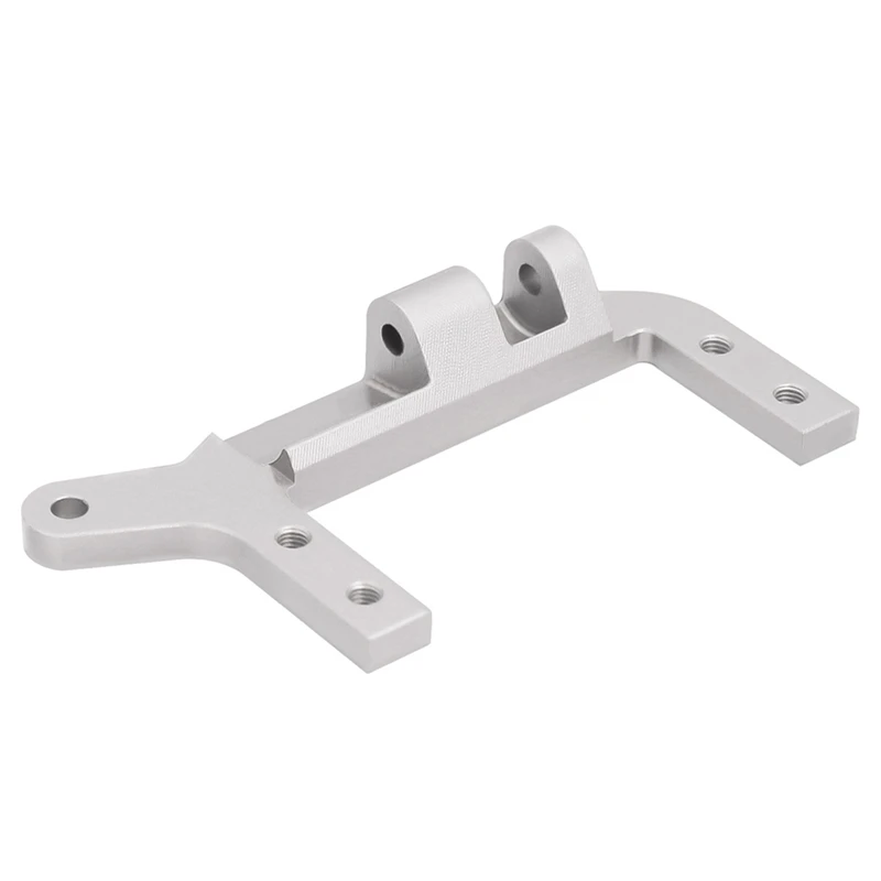 Steering Servo Mount Bracket Support Servo Mount Bracket for 1/10 Trx4 -4 Crawler RC Upgrade Parts Silver