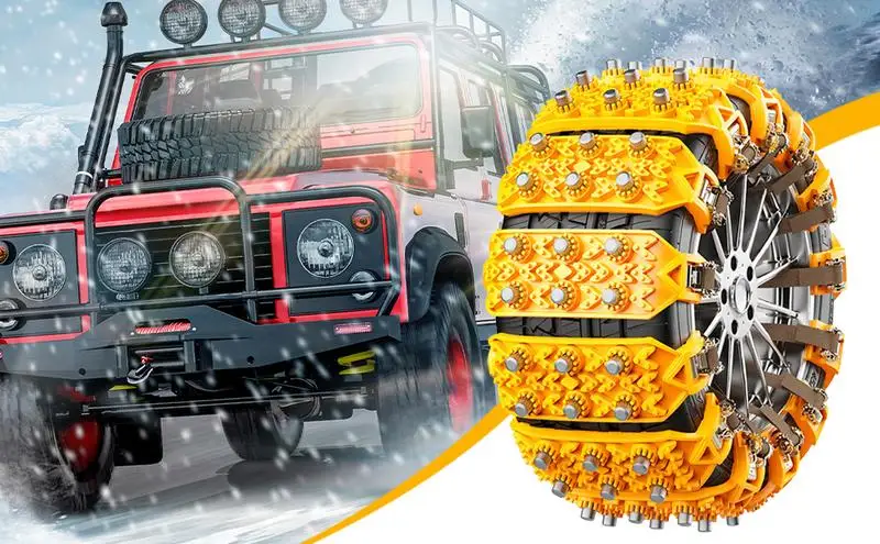 

Anti-Skid Car Tire Snow Chains Snow Mud Emergency Anti-slip Chain Cars Universal Lockout Artifact Car Winter Tire Wheels Chain