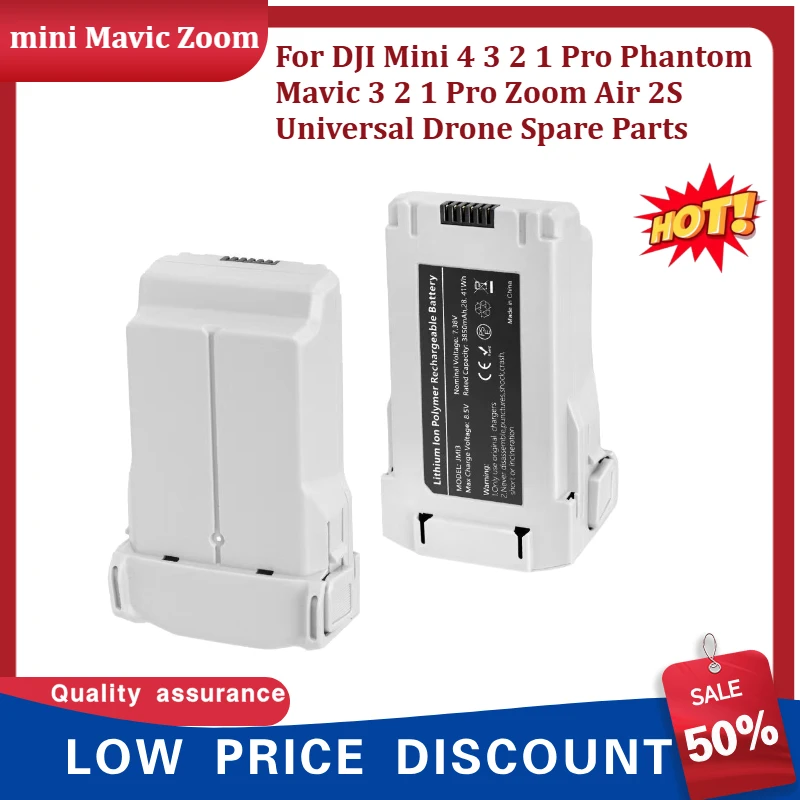 

Drone Accessories Compatible with DJI Mini 4 3 2 1 Pro Phantom Mavic 3 2 1 Pro Zoom Air 2S Universal Drone Spare Parts
