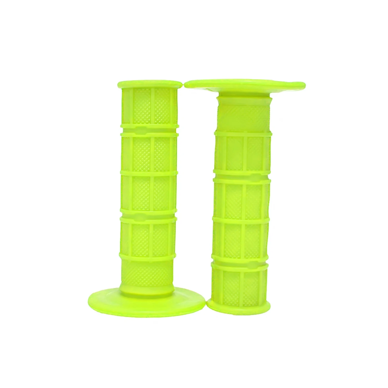 Green Throttle Handle Bar Grips For Pit Dirt Motor Trail Bike XR CRF KLX TTR