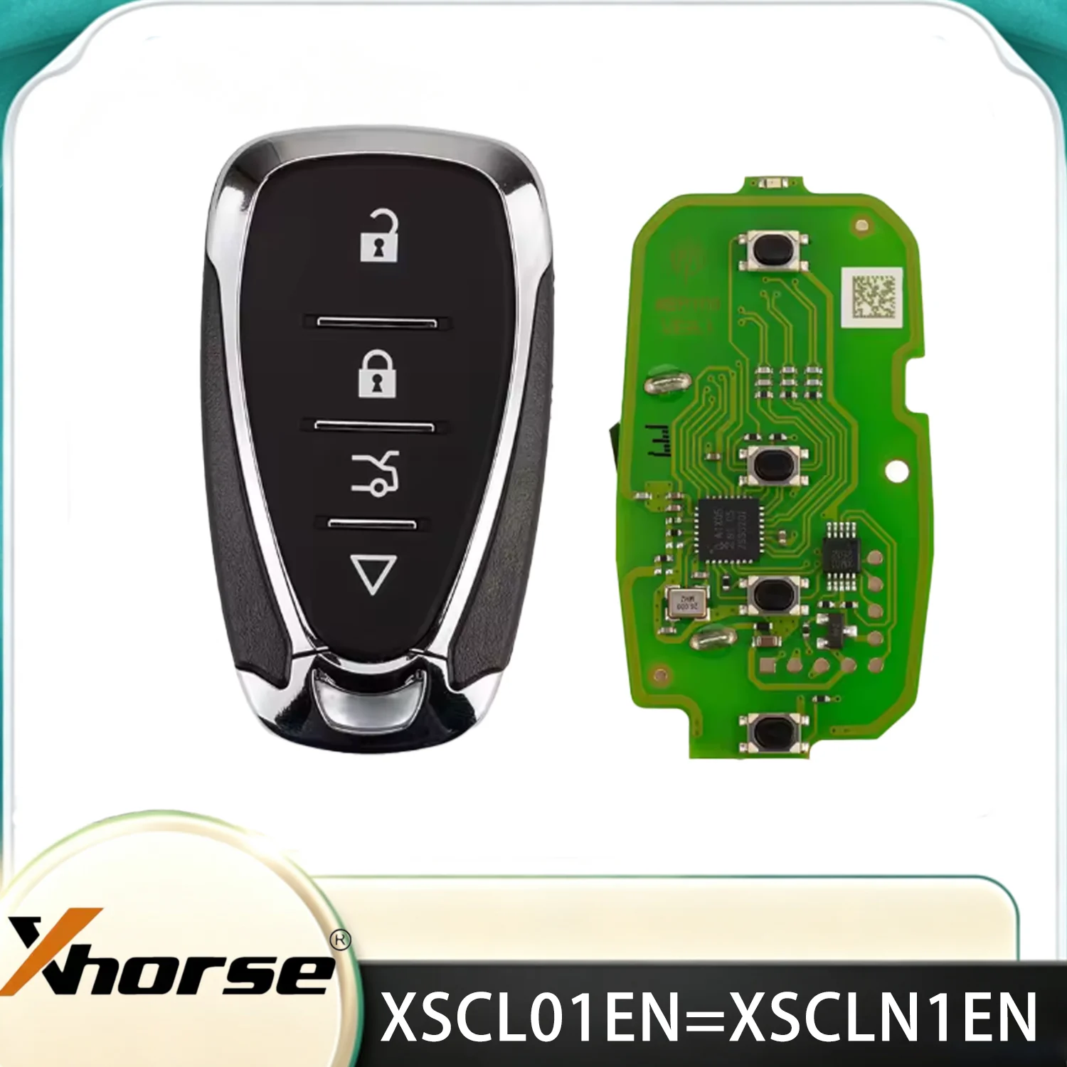XHORSE XSCLN1EN Smart Key For 4 Buttons 2nd Generation Universal Remote Replace XSCL01EN Works For VVDI Key Tool