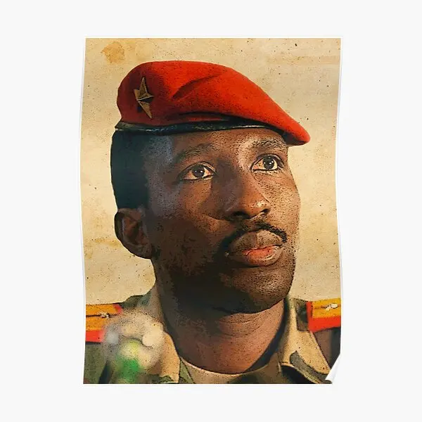 Thomas Sankara  Poster Decoration Print Painting Vintage Decor Mural Room Funny Modern Wall Picture Art Home No Frame