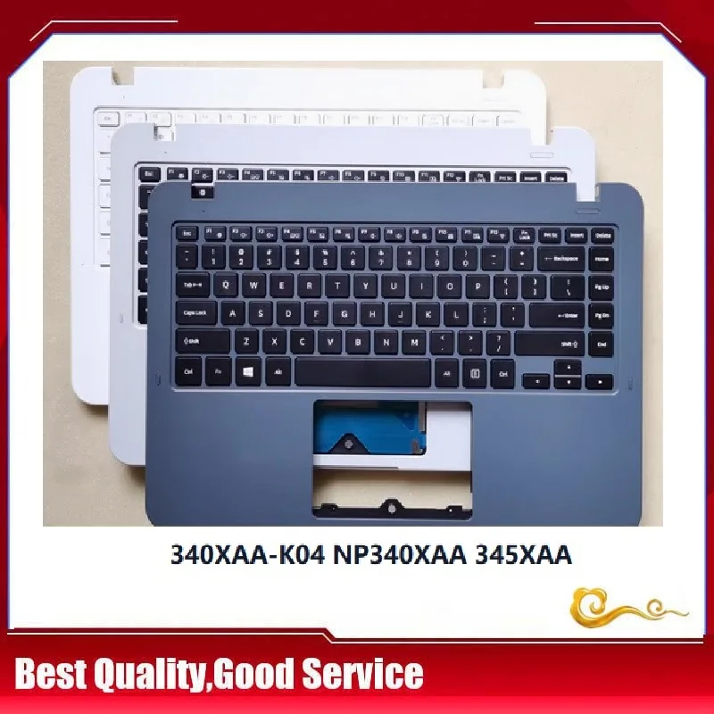 

New/org For SAMSUANG NP340XAA 340XAA-K04 NP345XAA Palmrest US Korean Brazil keyboard Upper Cover