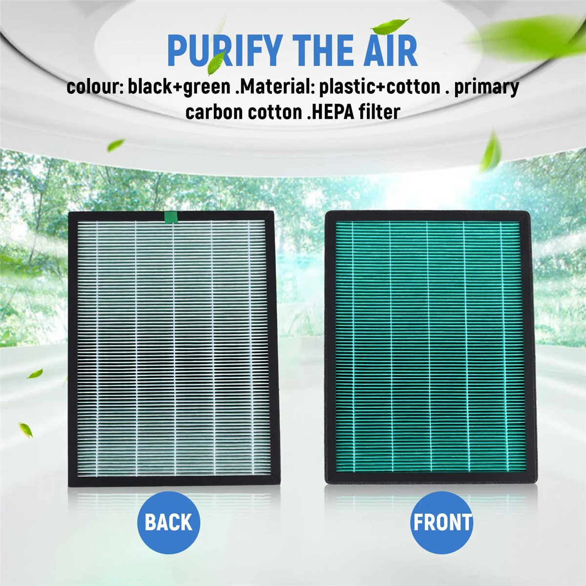 A74X Filter Carbon Fiber for COWAY Air Purifier AP-1009CH AP-1008DH AP-1012GH AP-4072DH Accessories