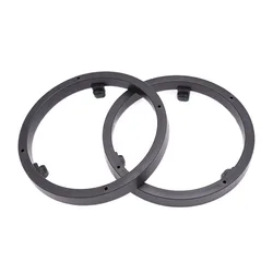 2pcs Car 6.5 Inch Audio Speaker Adapter Horn Bracket Spacer Rings Base Sub Woofer Speaker Mount Holder For Mitsubishi Outlander