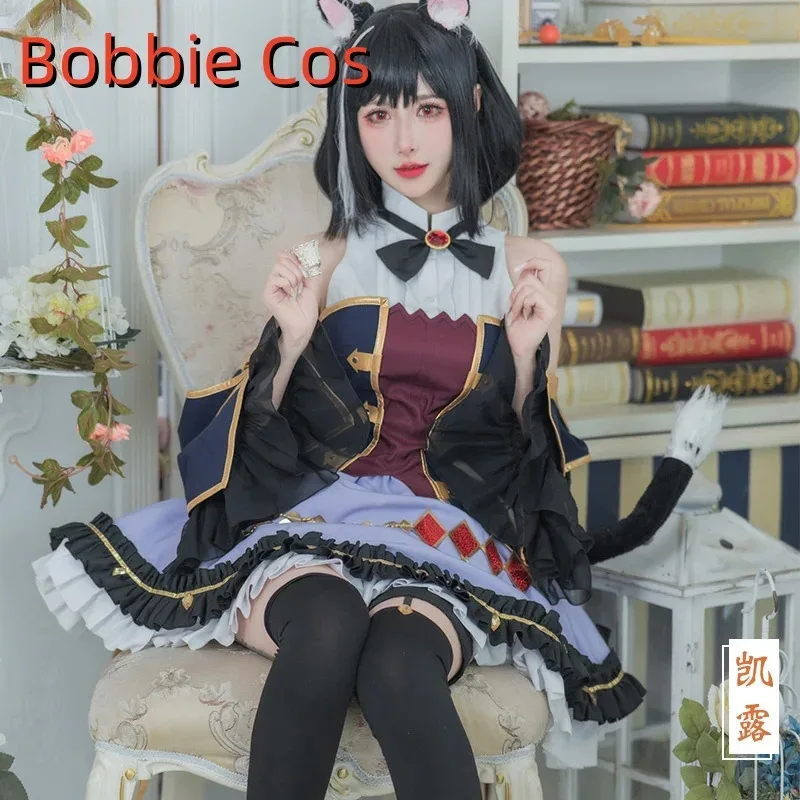 Karyl Kyaru Momochi Kiruya Косплей Костюм для Хэллоуина, Рождества, комиксов con Game, аниме, праздничная одежда