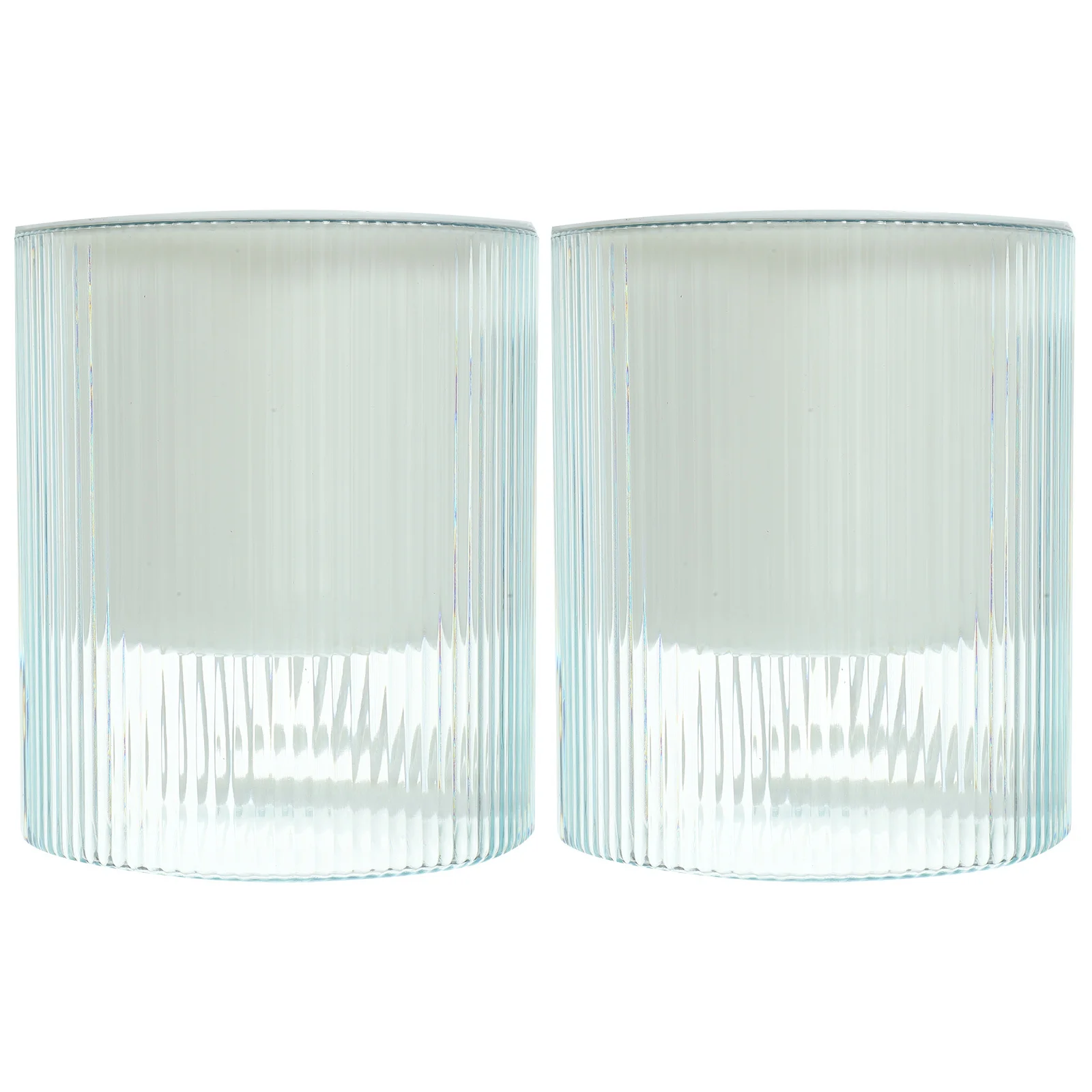 

2Pcs Plant Flower Pot Transparent Plastic Creative Self Watering Flowerpot Plant Holder Water Storage Pot Size M
