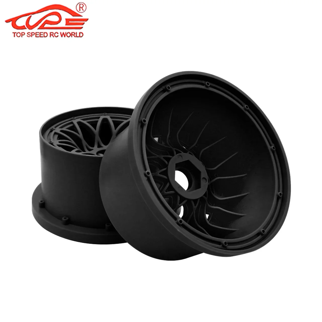 Nylon Rear or Front Wheel Hub or Outside or Inside Beadlock Wheels Rim for 1/5 Rc Car HPI ROFUN ROVAN KM BAJA 5B SS Buggy Parts