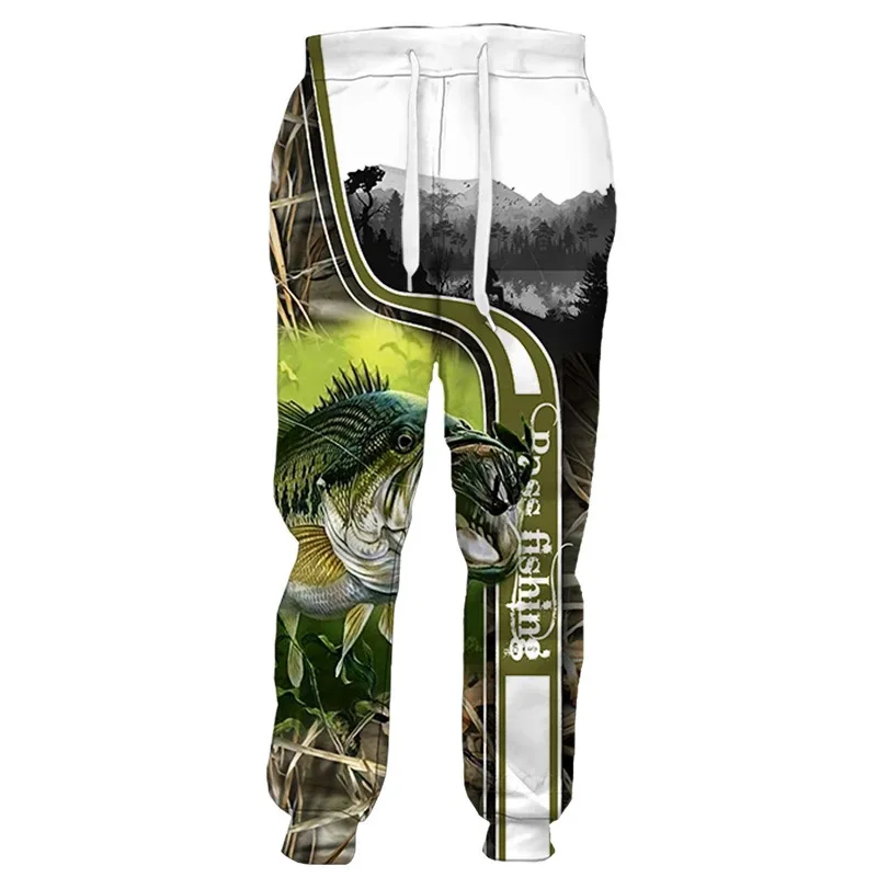 Novo unisex peixe impressão 3d roupas causais moda das mulheres dos homens calças hip hop plus size S-7XL calças jogger masculino S-7XL